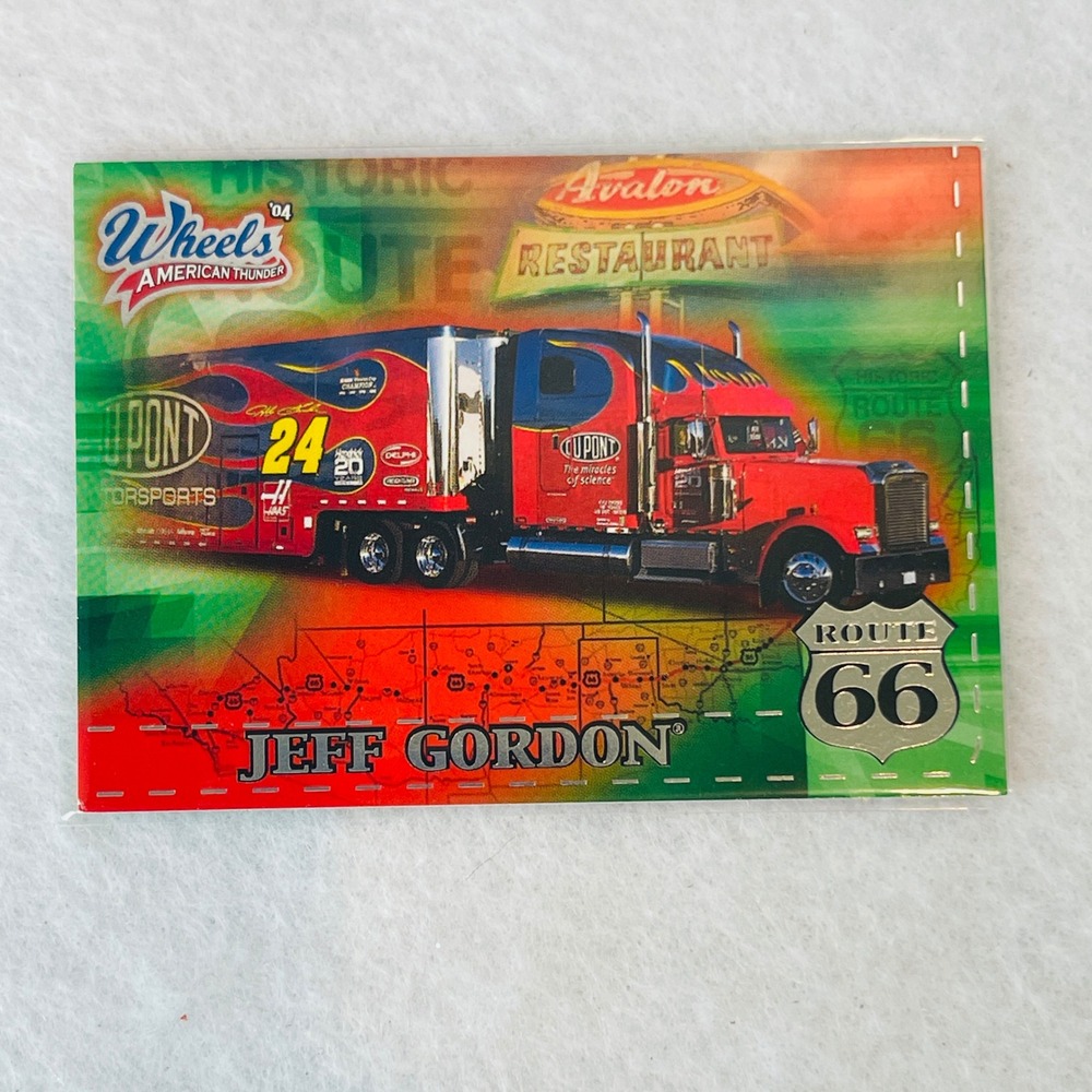 2004 Press Pass Wheels American Thunder Jeff Gordon #34 Route 66 DuPont Hauler